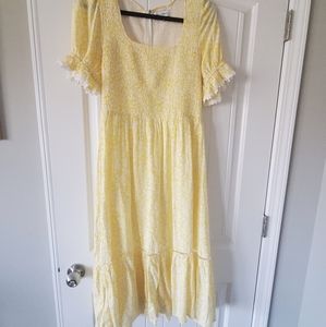 Lost + Wander midi dress